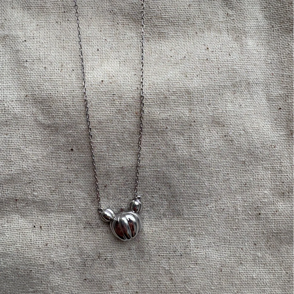 Fintastic Configuration Magic Pumpkin Silver Necklace 🎃 - Picture 1 of 2